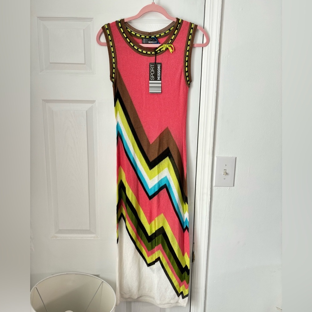 Missoni Colorful Maxi Bow Dress